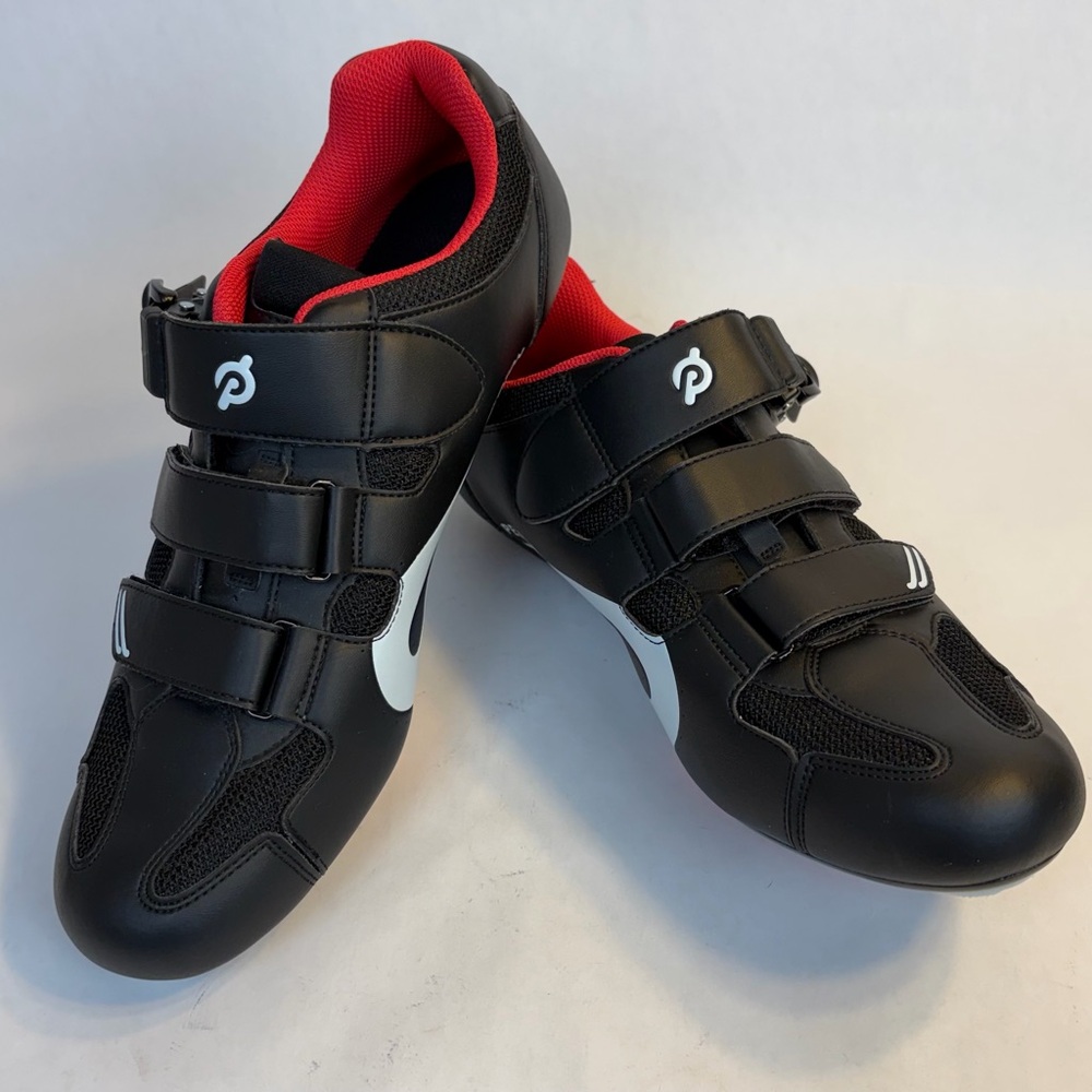 Peloton Cycling Shoes Size 45 (Men's 11) Look Delta Cleats Black Spin Bike Ride